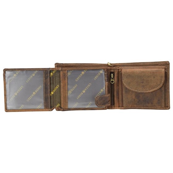 Greenburry Vintage doodshoofd Portemonnee Leer 12 cm