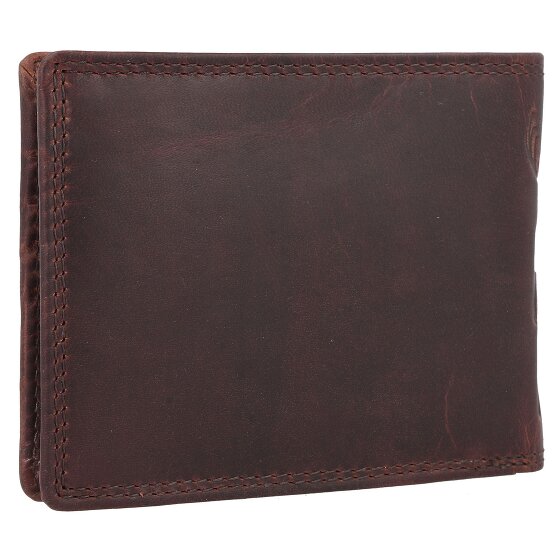 Jack Kinsky Monterey 108 Portemonnee RFID-bescherming Leer 11.5 cm
