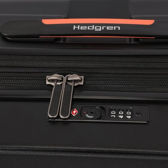 Hedgren Comby Grip L Exp 4 wielen Trolley L 74 cm met uitbreidingsplooi