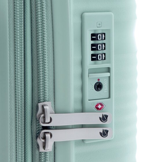 Gladiator 0800 4 wielen Cabinewagen 55 cm met uitbreidingsplooi