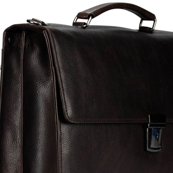 Jost London Aktentas Leder 40 cm Laptopvak