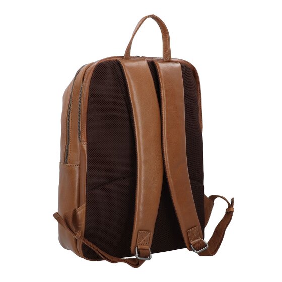 Plevier Rock Opal Dagrugzak Leer 43 cm Laptop compartiment