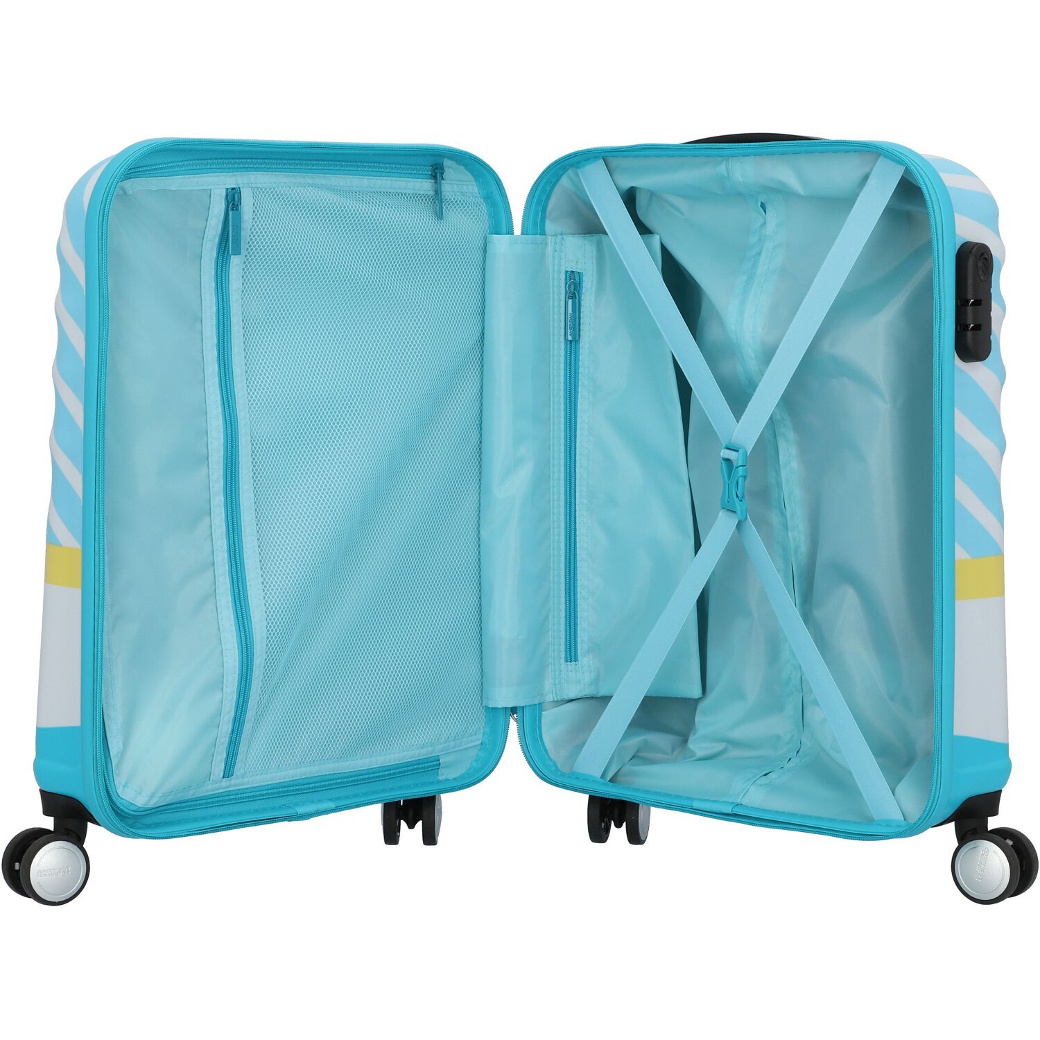 Cabin Rollen kiss Trolley mickey cm Disney 4 Tourister American 55 Wavebreaker blue