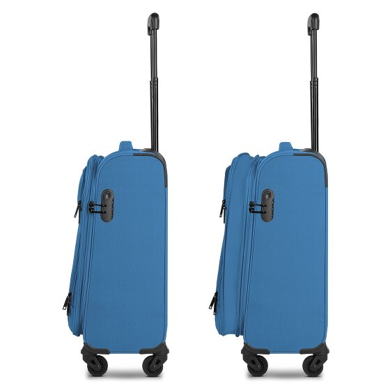 Smartbox Edition 04 4 wielen Cabinewagen 55 cm met uitbreidingsplooi