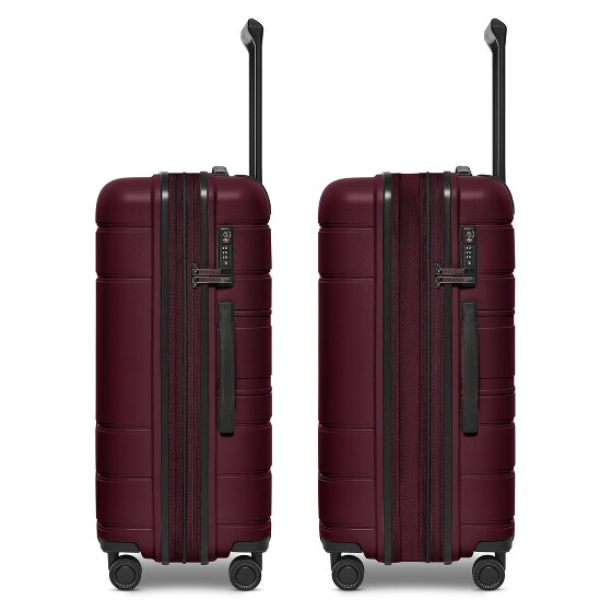 Redolz Essentials 11 4 wielen Trolley 66 cm met uitbreidingsplooi