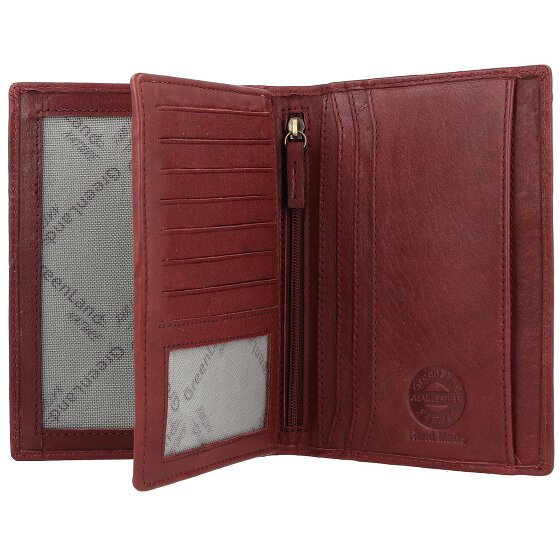 Greenland Nature Zachte gekleurde paspoorthoes RFID leer 12 cm