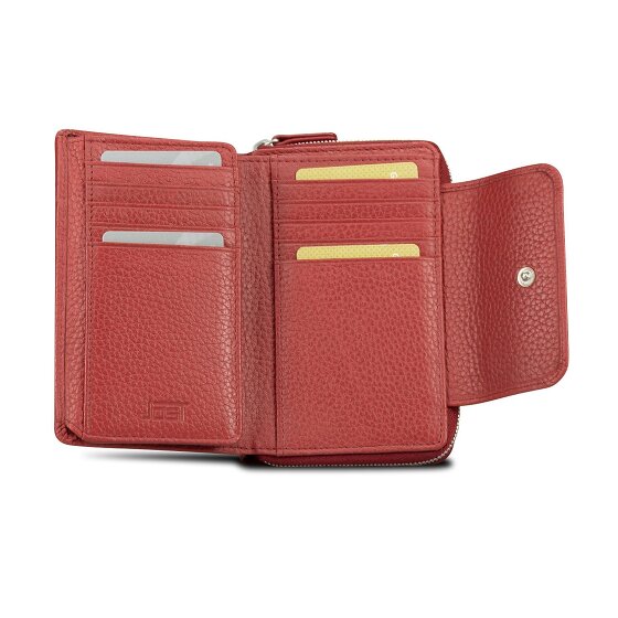 Jost Vika Portemonnee RFID-bescherming Leer 14 cm