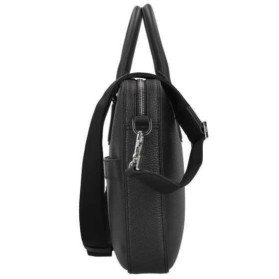 Boss New Crosstown Koffer Leer 38 cm Laptop compartiment