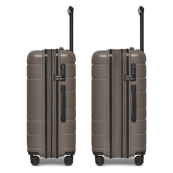 Redolz Essentials 11 4 wielen Trolley 66 cm met uitbreidingsplooi