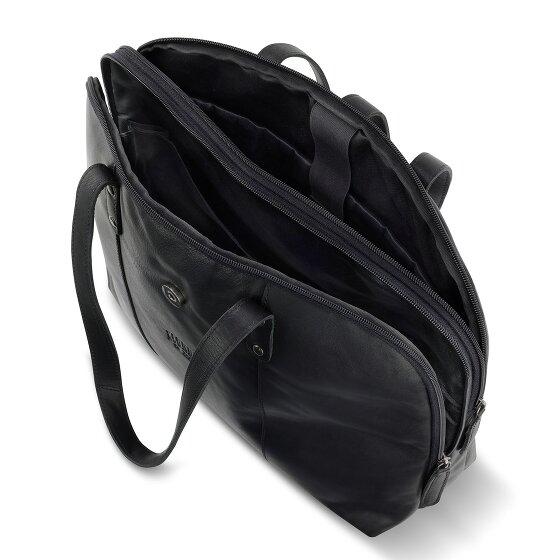 Klondike 1896 Gold Charles Koffer Leer 37 cm Laptop compartiment