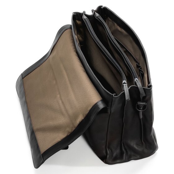 Farmhood Memphis aktetas XXL 3 vakken leer 39 cm