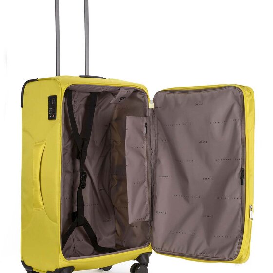 Stratic Bendigo Light Style 4 wielen Trolley M 72 cm met uitbreidingsplooi