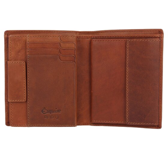 Esquire Dallas Portemonnee RFID-bescherming Leer 10.5 cm