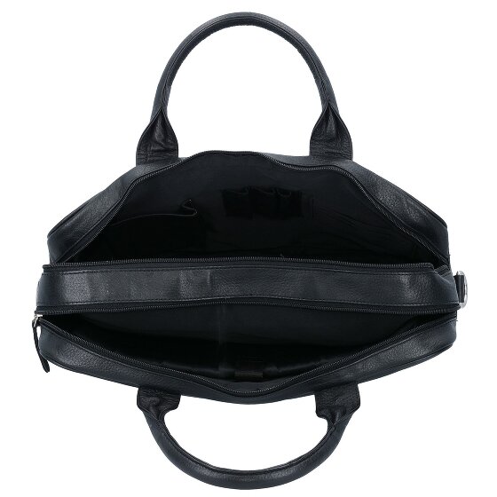 Dermata Aktetas leder 40 cm laptop compartiment