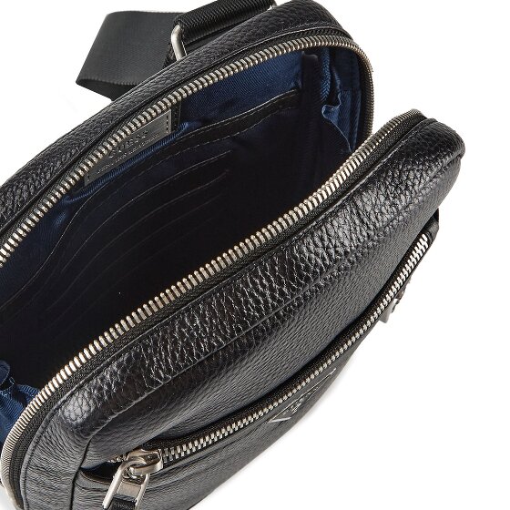 Guess Monaco Mini tas Schoudertas Leder 18 cm