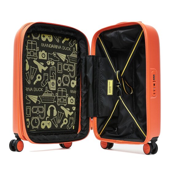 Mandarina Duck Logoduck 4-wiel trolley 55 cm