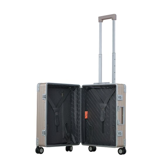 Aleon Fortis aluminium Cabinewagen met 4 wielen, 54 cm