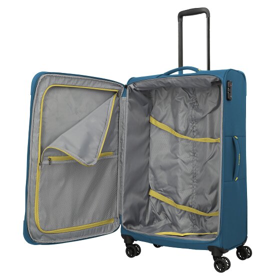 Travelite Umbria 4 wielen Trolley L 77 cm met uitbreidingsplooi