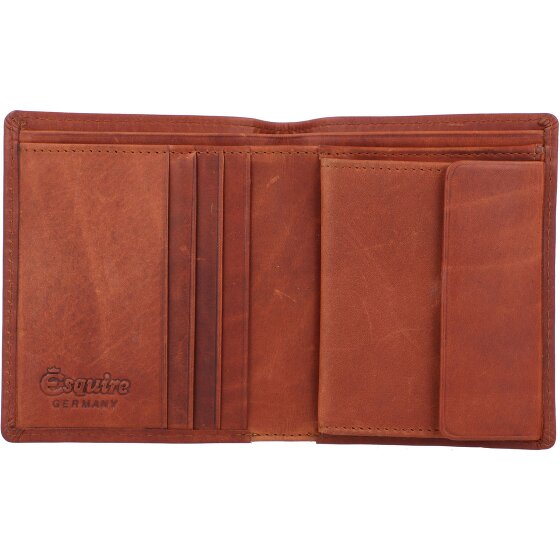 Esquire Dallas portemonnee leer 9 cm