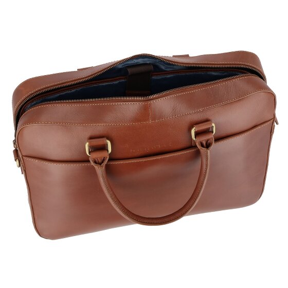 bugatti Remo Koffer Leer 40 cm Laptop compartiment