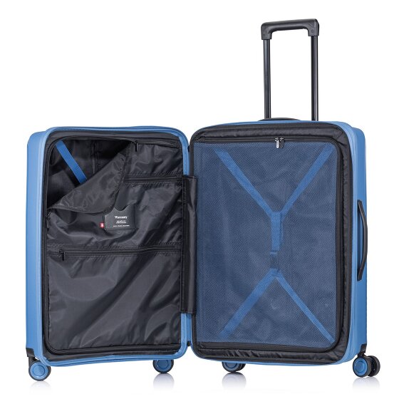 Pack Easy Jet 4 wielen Trolley 64 cm met uitbreidingsplooi