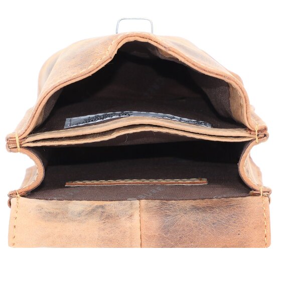 Greenburry Vintage Outdoor heuptasje leer 11 cm