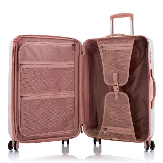 Heys Black Camo 4 wielen Kofferset 3-delig met uitbreidingsplooi