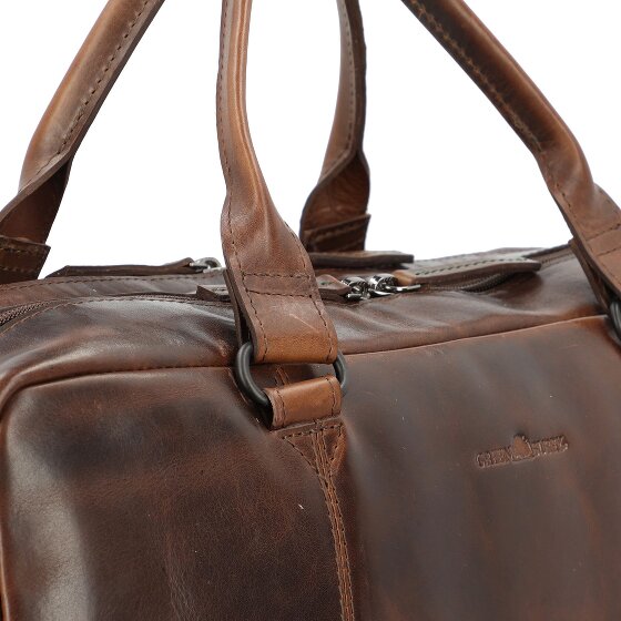 Greenburry Newport Koffer Leer 43 cm Laptop compartiment