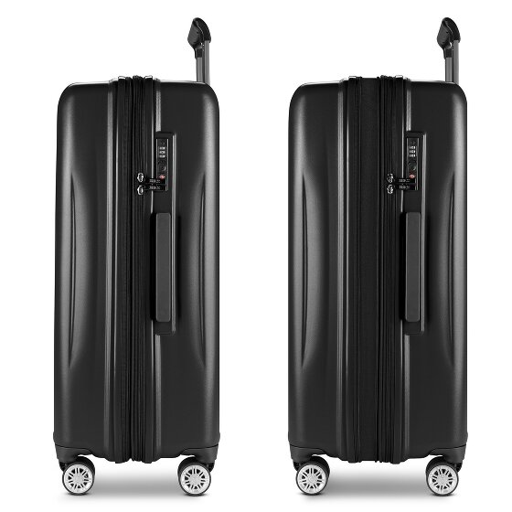 Bric's Cervia 2.0 4 wielen Trolley L 77 cm met uitbreidingsplooi
