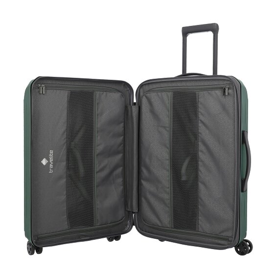 Travelite Dynamiic 4 wielen Kofferset 3-delig met uitbreidingsplooi