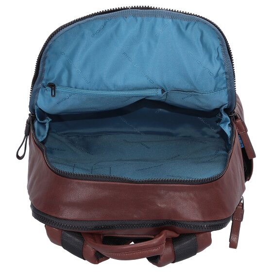 Piquadro Harper Rugzak RFID Leer 40 cm Laptopcompartiment