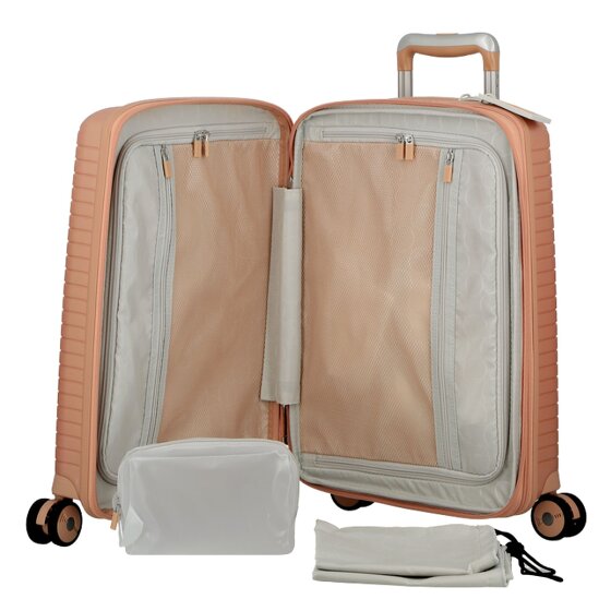 Jump Evae 4 wielen Kofferset 3-delig met uitbreidingsplooi