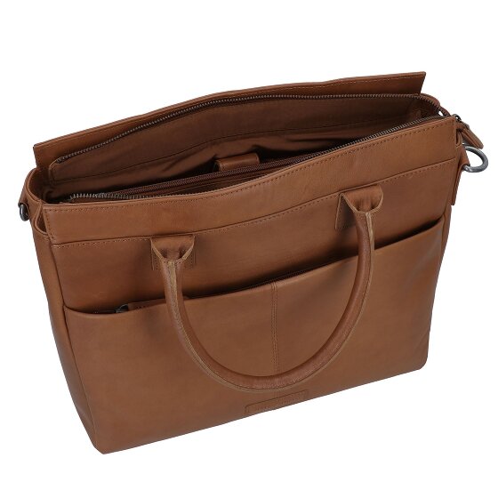 Greenburry Fiorentina Koffer Leer 34 cm Laptop compartiment