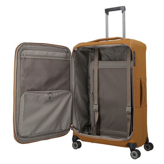 Travelite Priima 4 wielen Trolley L 79 cm met uitbreidingsplooi
