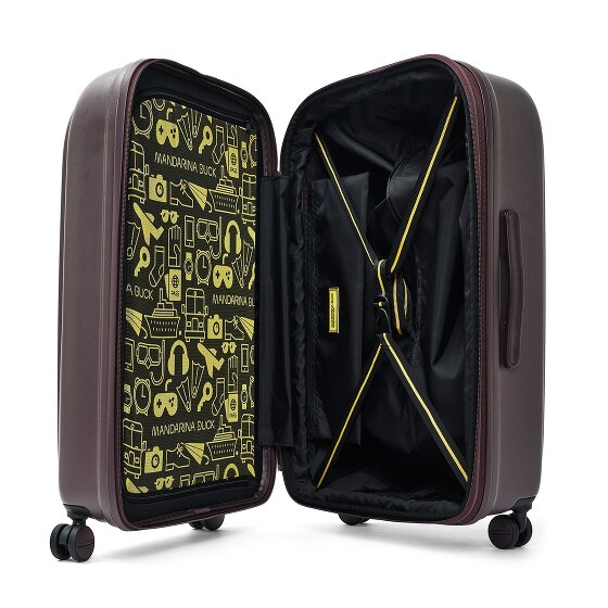 Mandarina Duck Logoduck 4-wielige trolley 69 cm