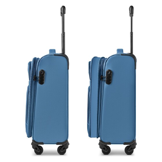 Smartbox Edition 04 4 wielen Cabinewagen 55 cm met uitbreidingsplooi