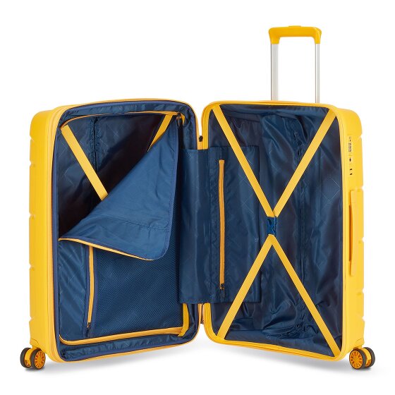 MODO by Roncato Starlight 3.0 4 wielen Trolley 66 cm met uitbreidingsplooi