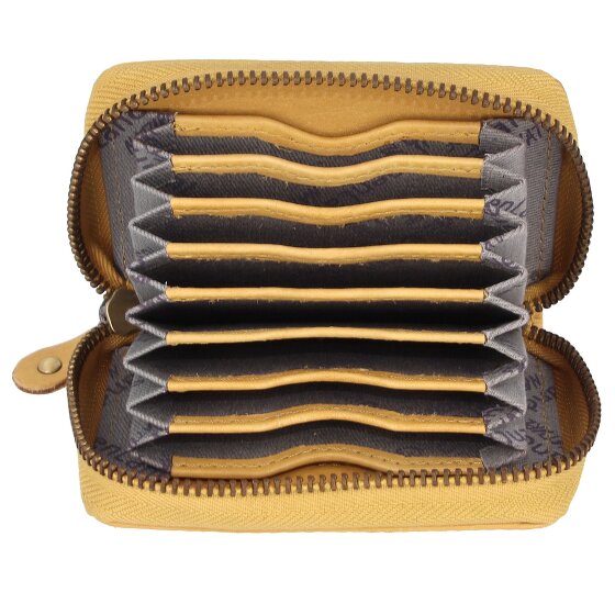 Greenland Nature Creditcard etui RFID Leer 10,5 cm