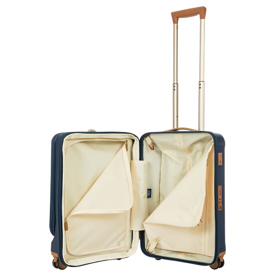 Bric's Capri 4 wielen Cabinewagen 55 cm Laptop compartiment met uitbreidingsplooi