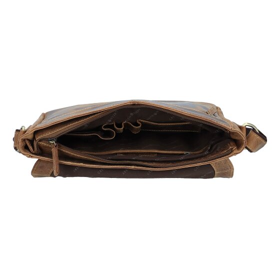 Greenburry Vintage Messenger Schoudertas Leer 33 cm