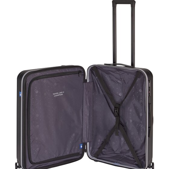 Travelite travelite x NFL 4 wielen Trolley M 67 cm met uitbreidingsplooi