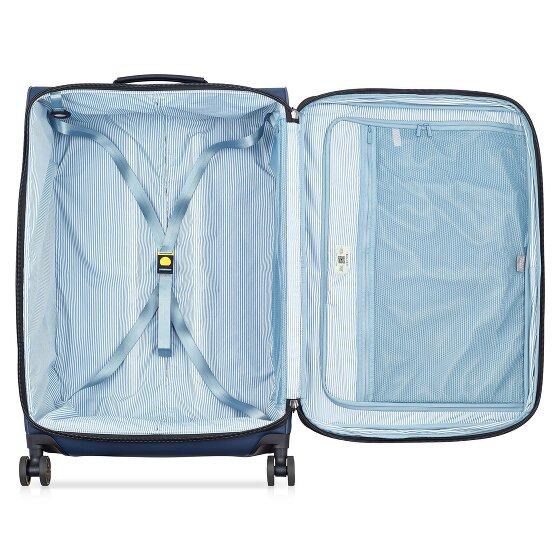 Delsey Paris Turenne Soft 4-wiel trolley 77 cm met uitbreidingsplooi