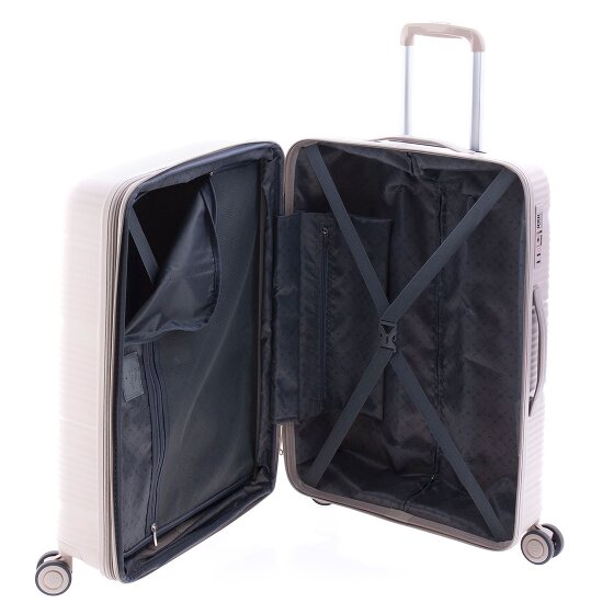 Gladiator 0800 4 wielen Trolley 65 cm met uitbreidingsplooi