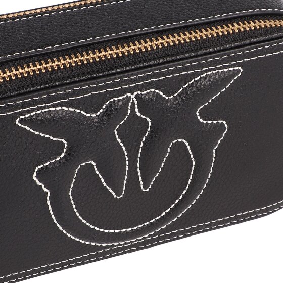 PINKO Carrie Mini tas Schoudertas Leer 18 cm PINKO Carrie Mini tas Schoudertas Leer 18 cm