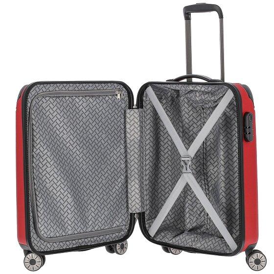 Travelite City S 4-wielige cabinewagen 55 cm