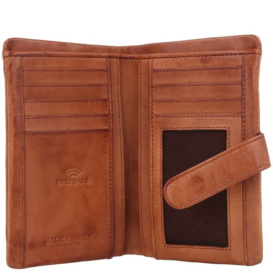 Jack Kinsky Nelson Portemonnee RFID Leer 9,5 cm
