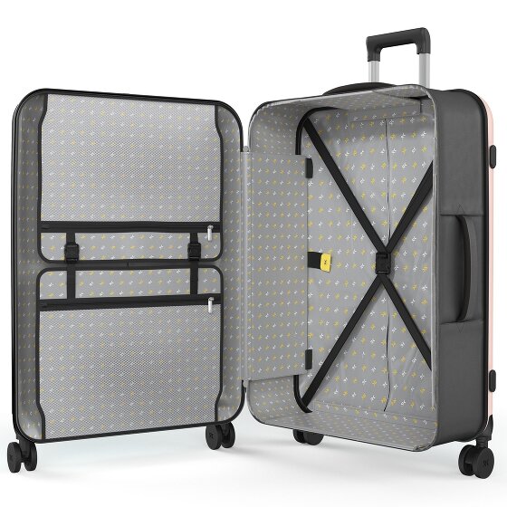 Rollink Vega 360 opvouwbare 4-wielige trolley L 76 cm