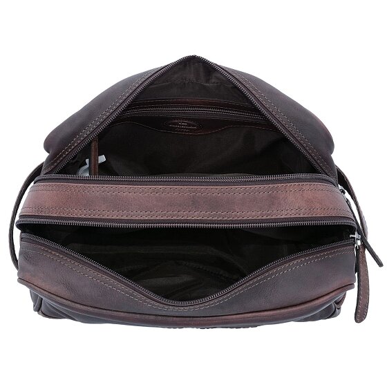 The Chesterfield Brand Wax Pull Up Toilettas Leer 29 cm