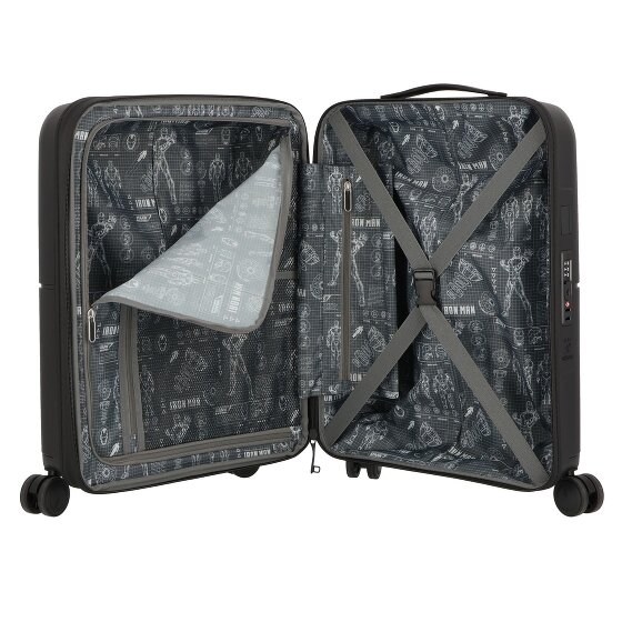 American Tourister Dashpop Marvel 4 wielen Cabinewagen 55 cm met uitbreidingsplooi