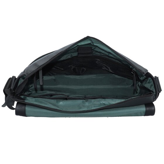Jost Stockholm Messenger Bag Leer 38 cm Laptopcompartiment